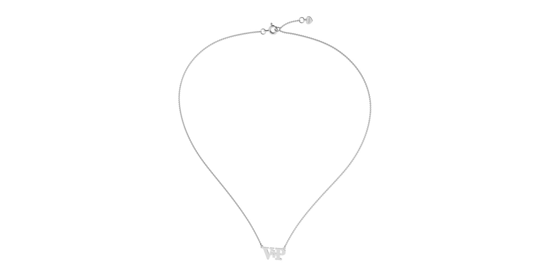 Diamond necklace Initials