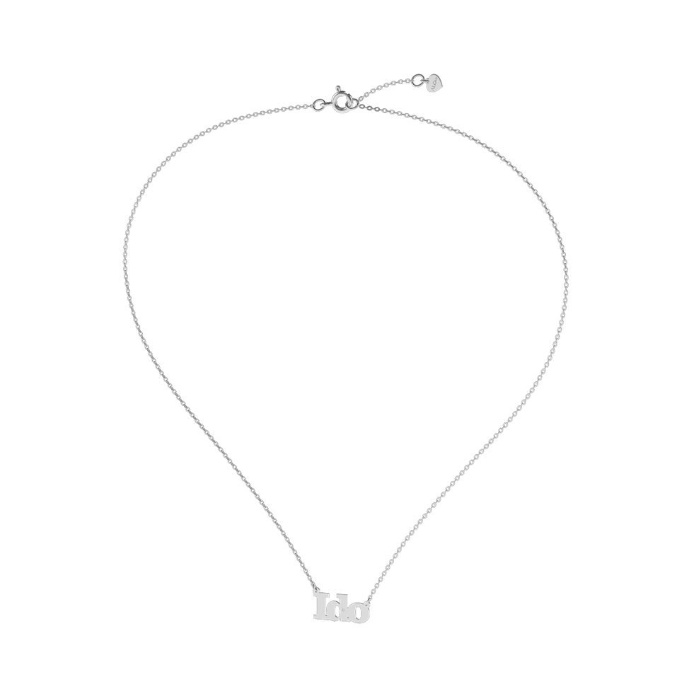 Diamond necklace I DO