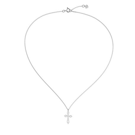 Diamond necklace Classic Cross