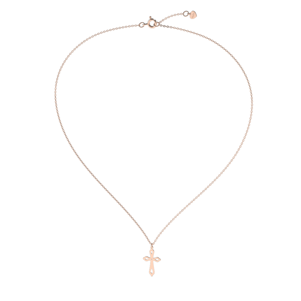 Diamond necklace Classic Cross