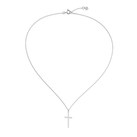 Diamond necklace Cross