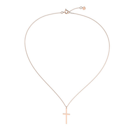 Diamond necklace Cross