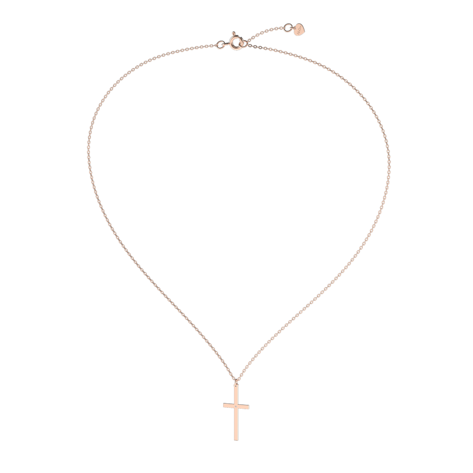 Diamond necklace Cross