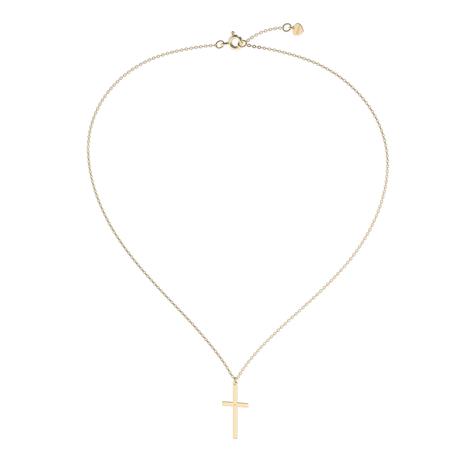 Diamond necklace Cross