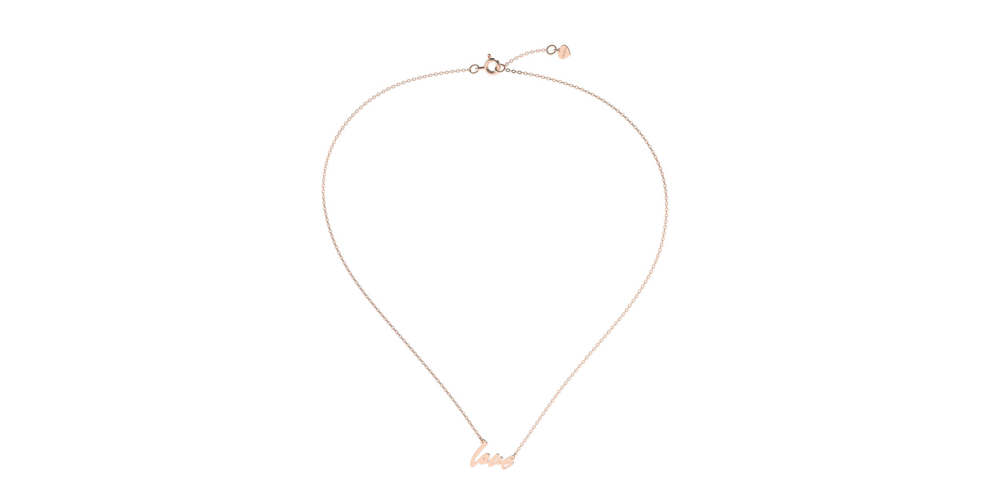 Diamond necklace Love Maker