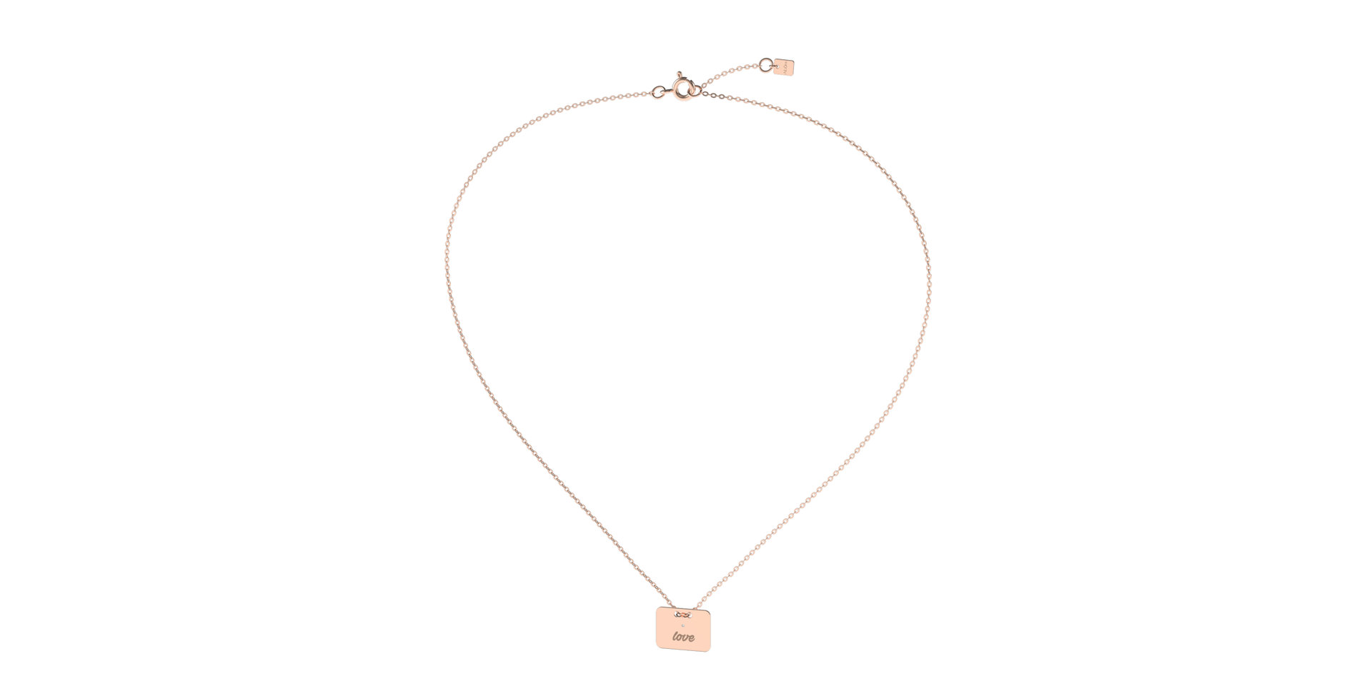 Diamond necklace Military Amour