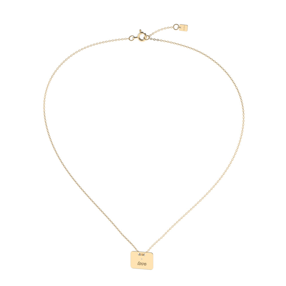 Diamond necklace Military Amour