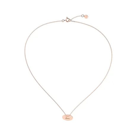 Diamond necklace Love Y