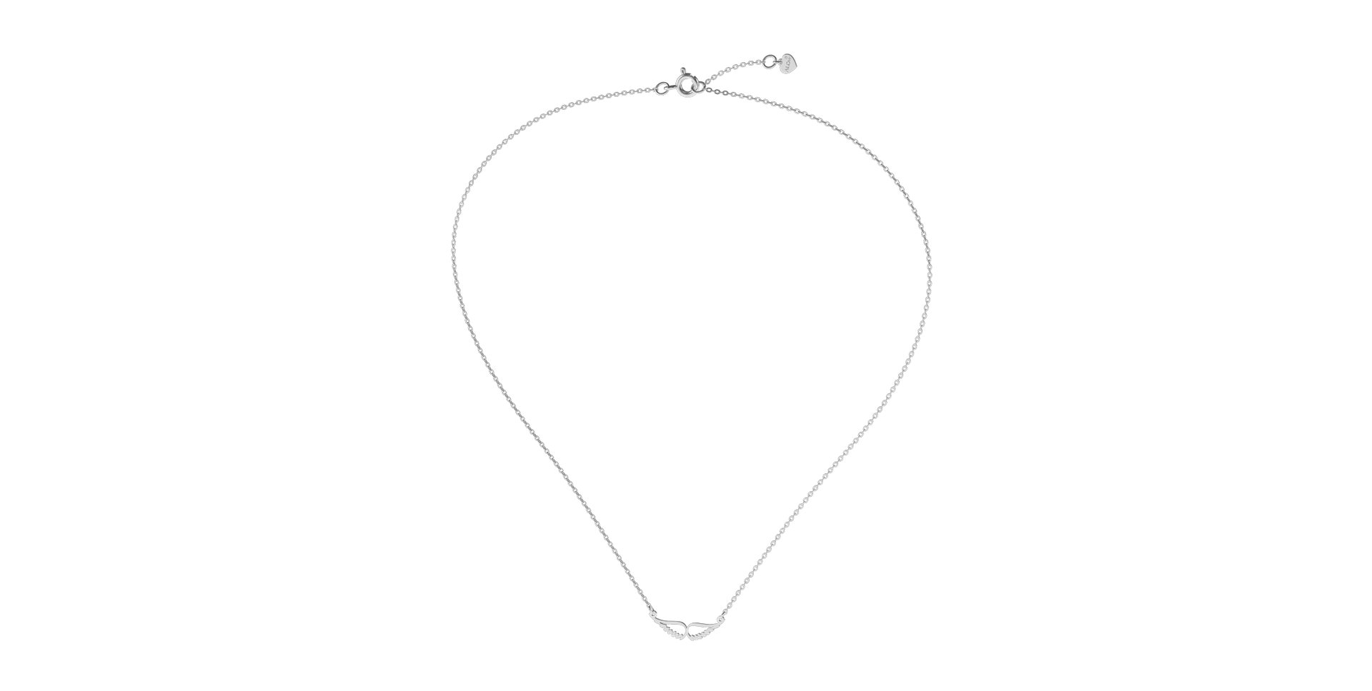 Diamond necklace Wings