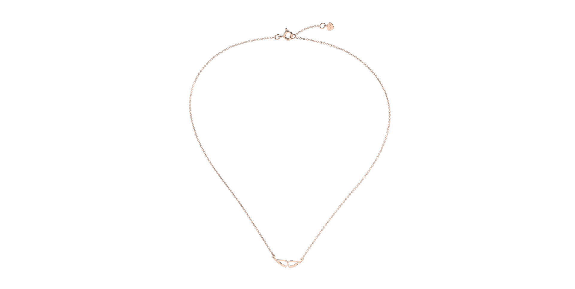 Diamond necklace Wings