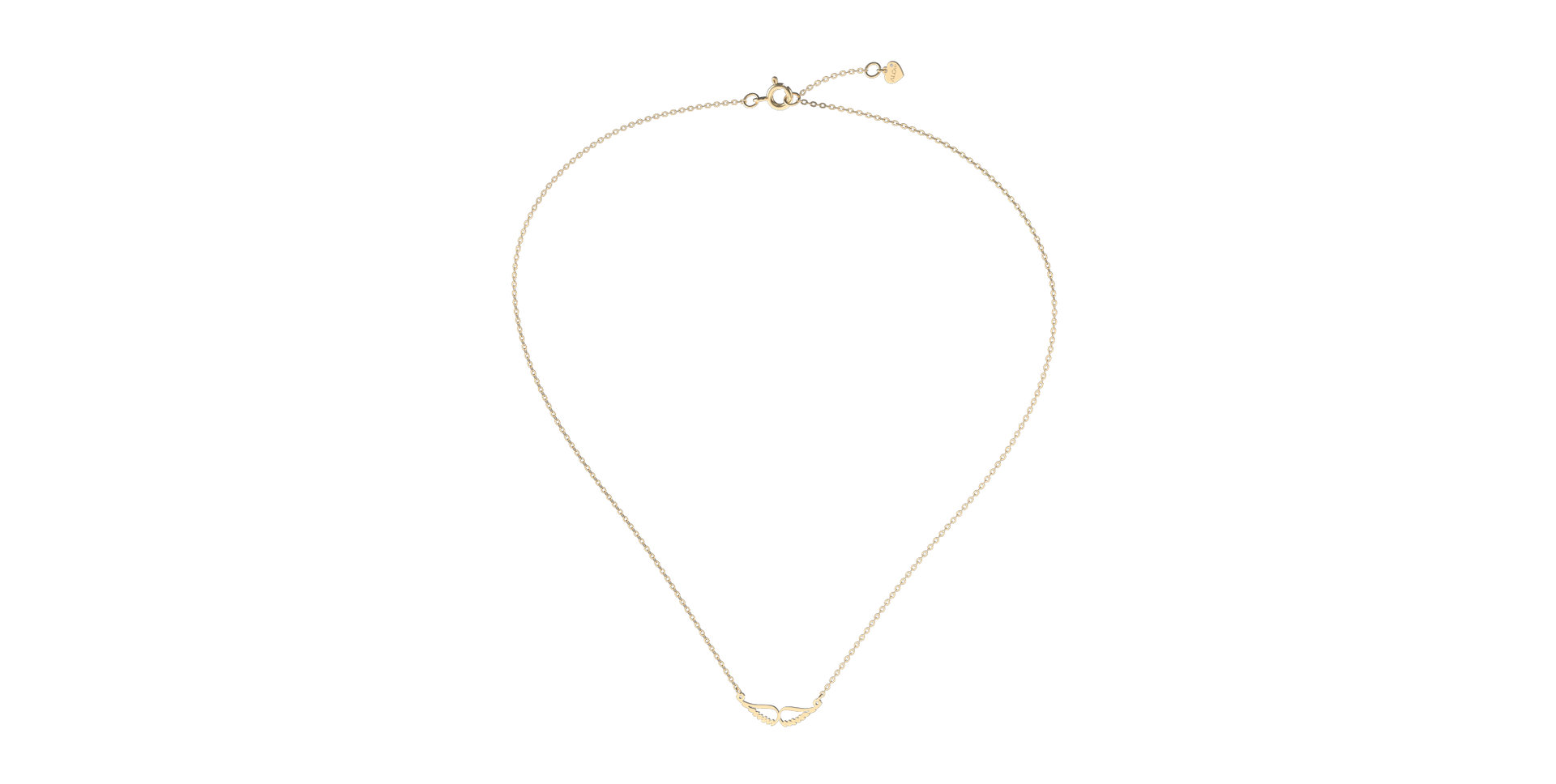 Diamond necklace Wings