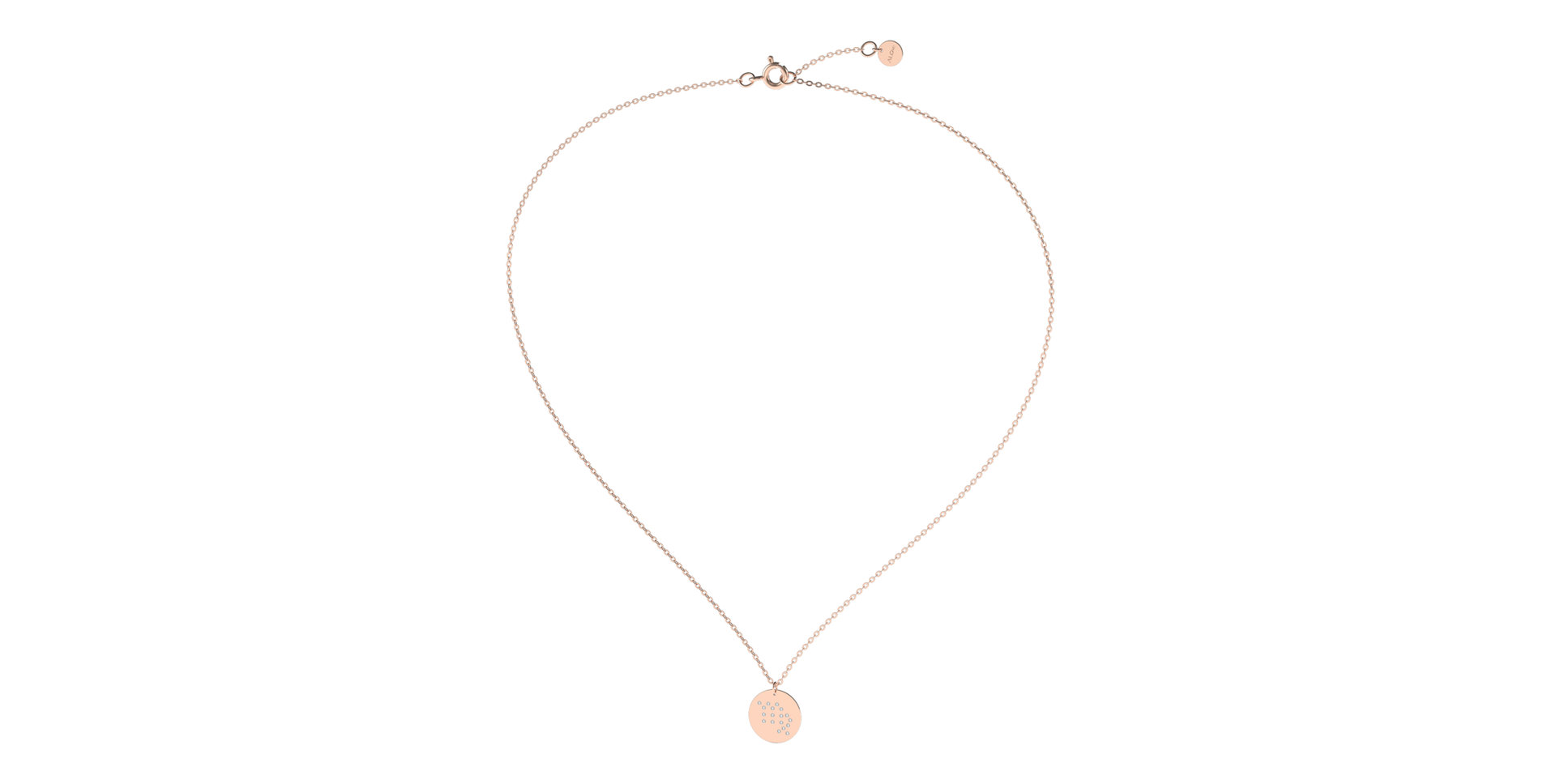 Diamond necklace Virgo
