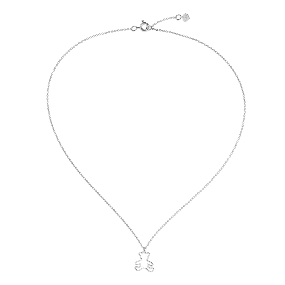 Diamond necklace Teddy Bear