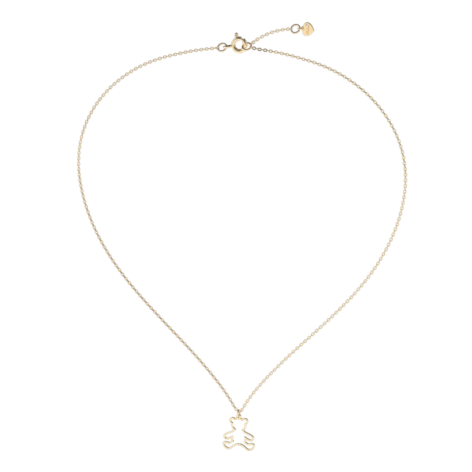 Diamond necklace Teddy Bear