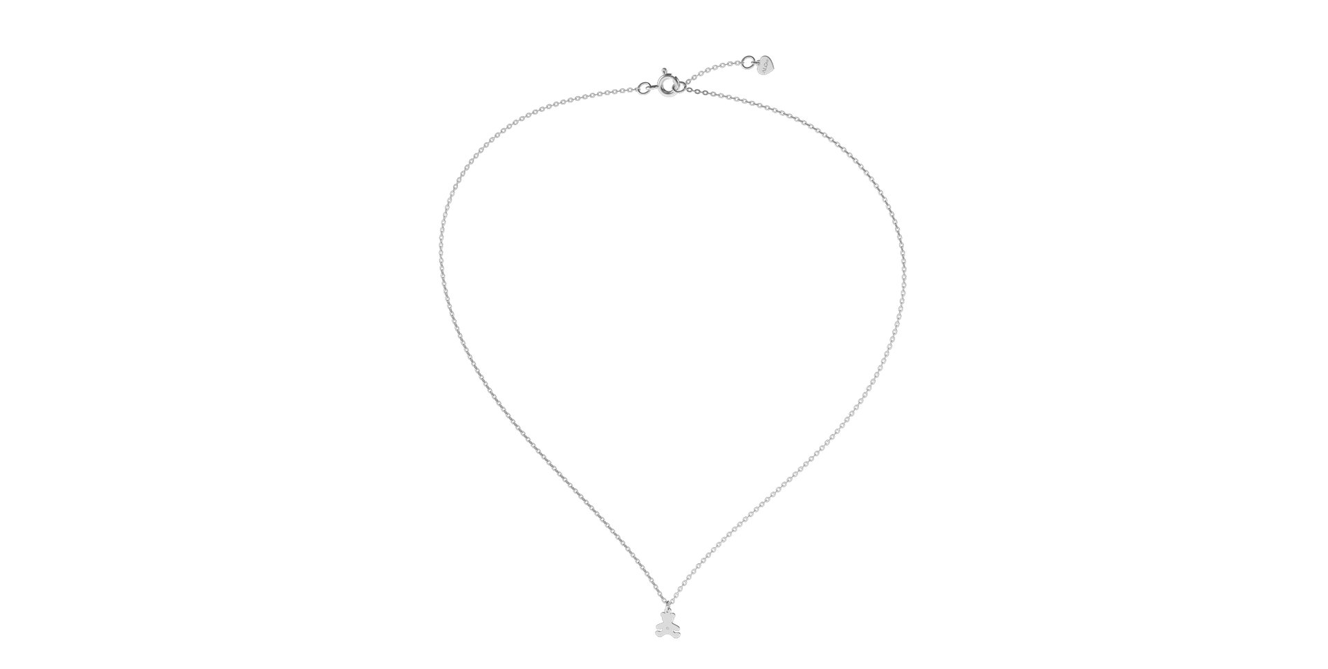 Diamond necklace Teddy Bear