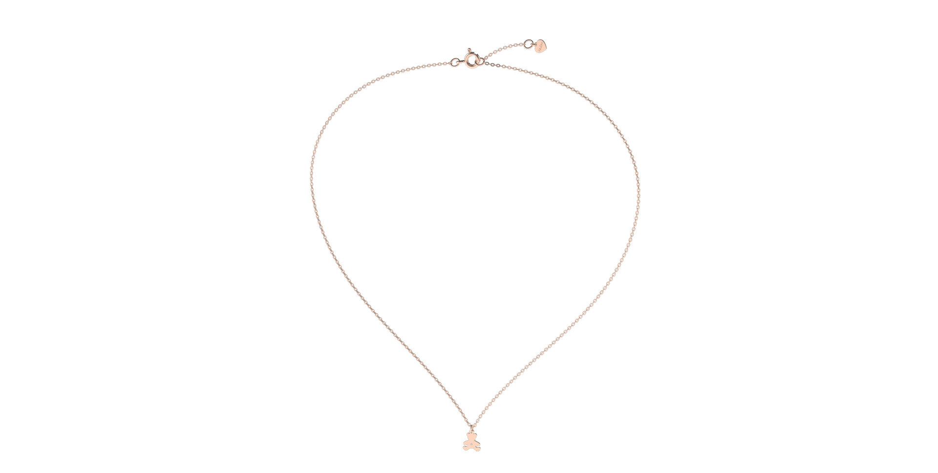 Diamond necklace Teddy Bear