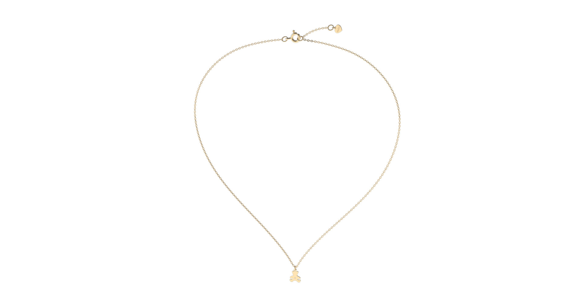 Diamond necklace Teddy Bear