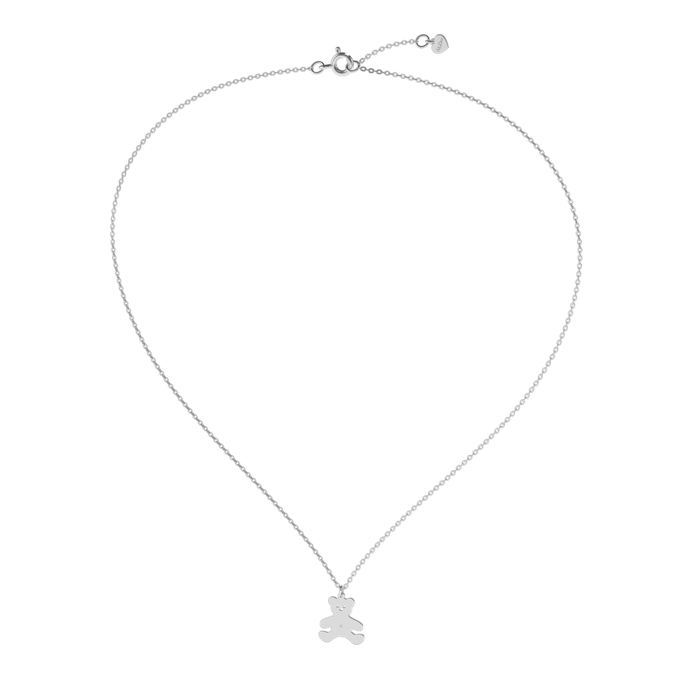 Diamond necklace Teddy Bear