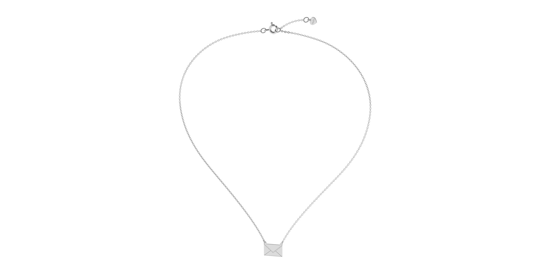 Diamond necklace Letter of Love