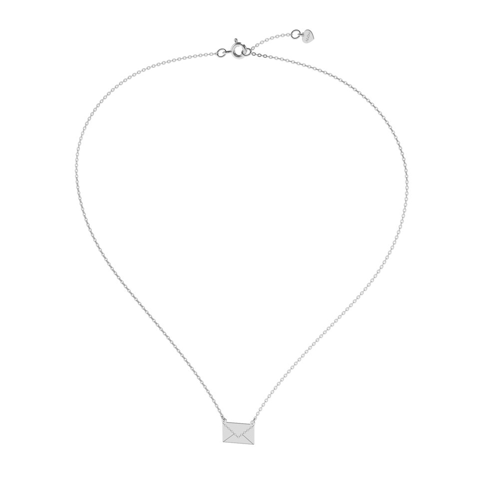 Diamond necklace Letter of Love