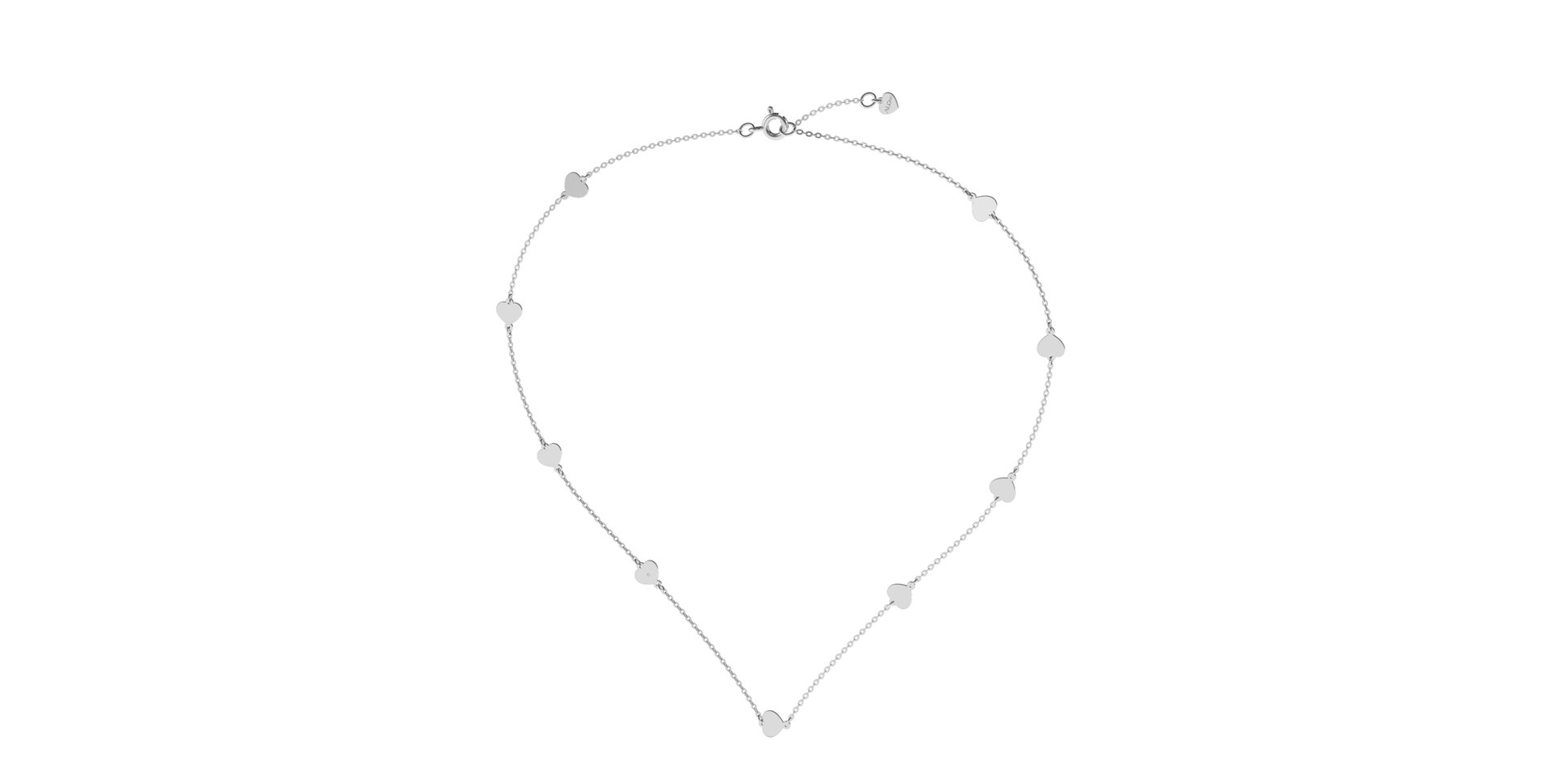 Diamond necklace Little Heart