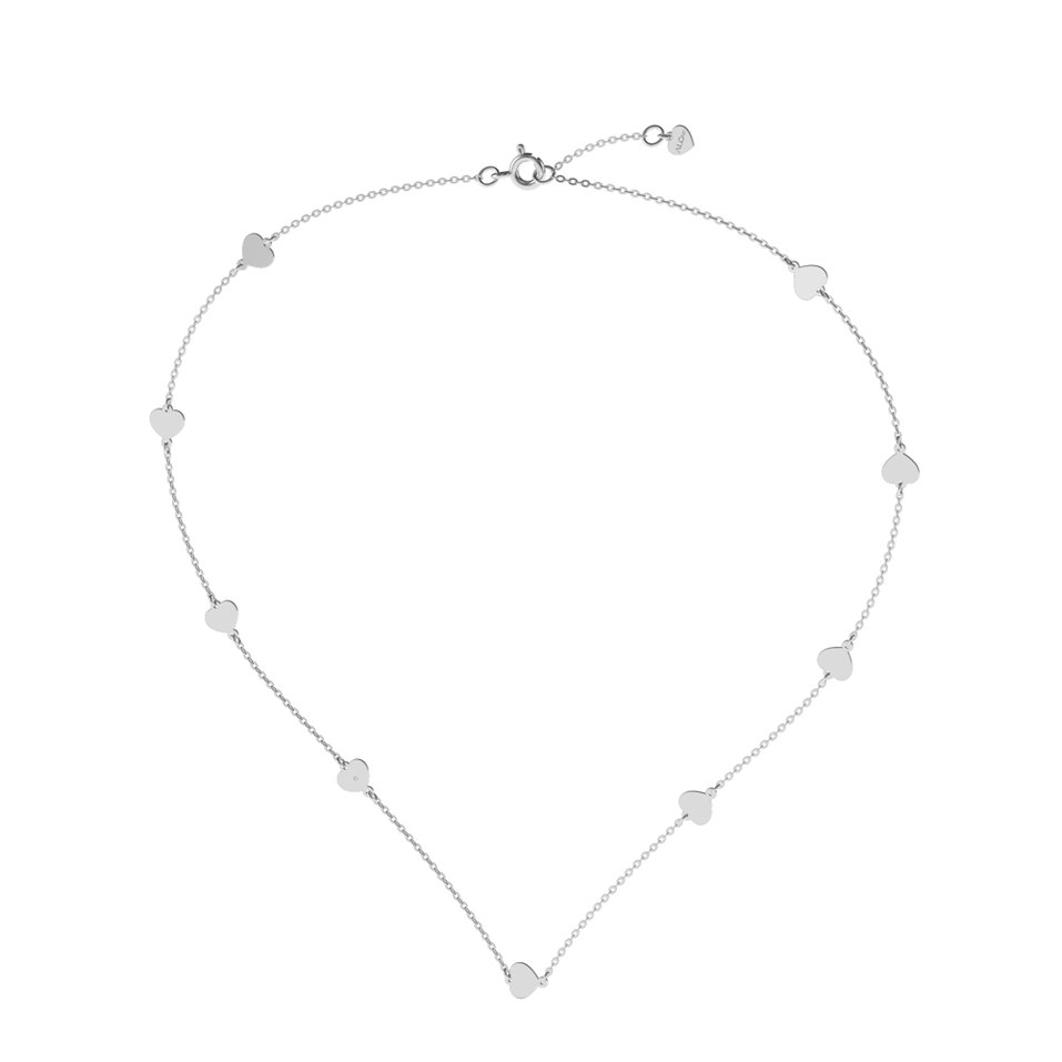 Diamond necklace Little Heart