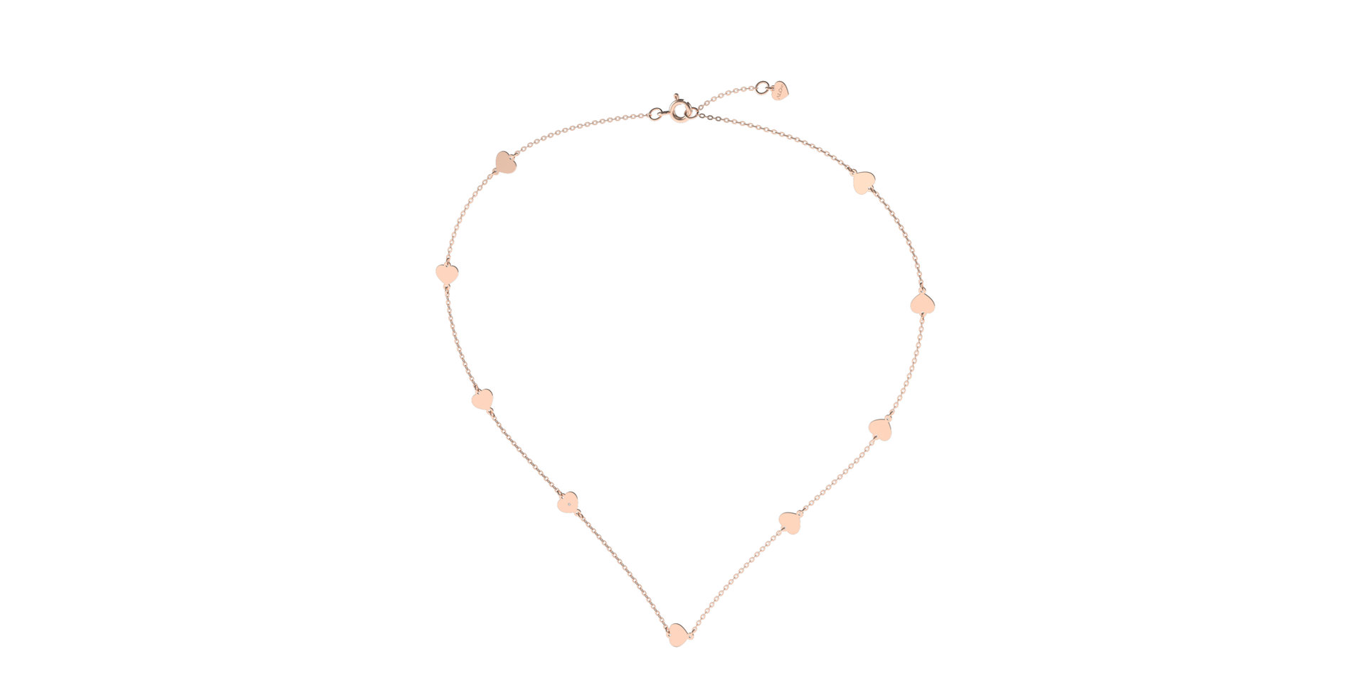 Diamond necklace Little Heart