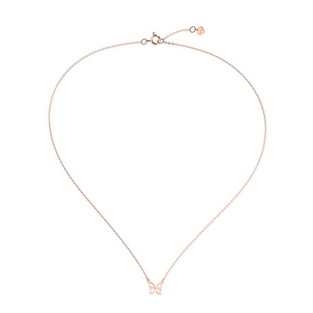 Diamond necklace Butterfly