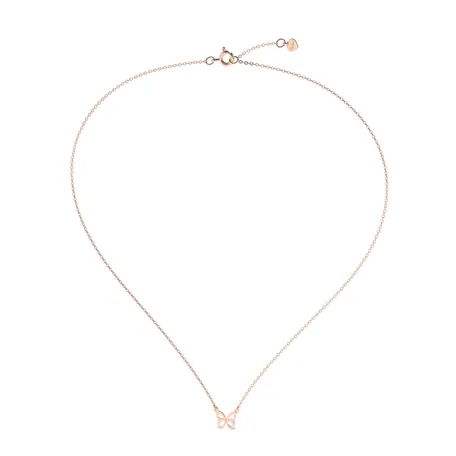 Diamond necklace Butterfly