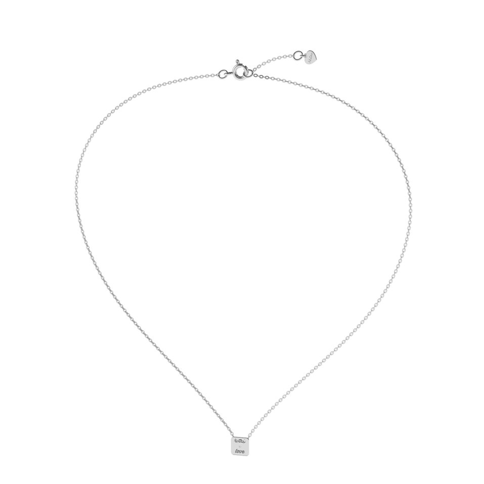 Diamond necklace Tell U, Love U