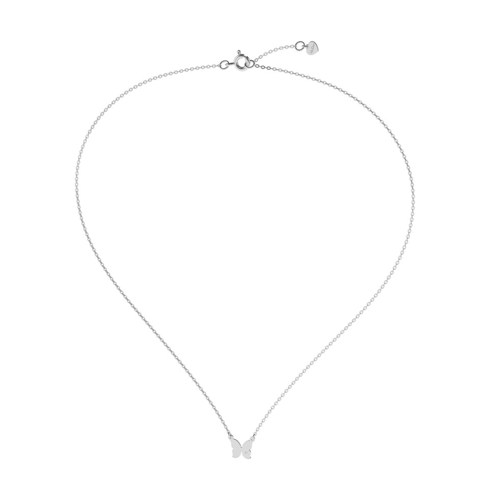 Diamond necklace Extra Butterfly