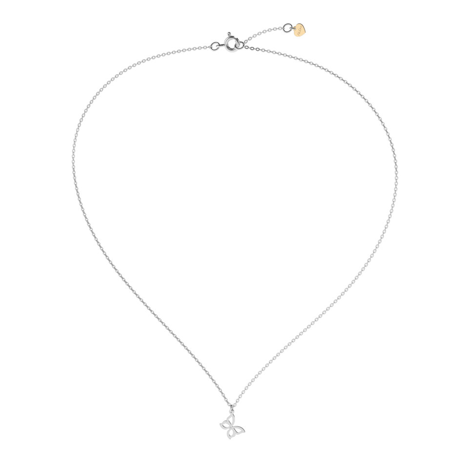 Diamond necklace Extraordinary Butterfly