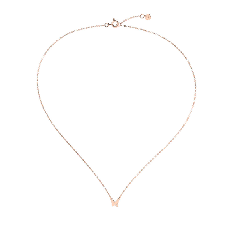 Diamond necklace Extra Butterfly
