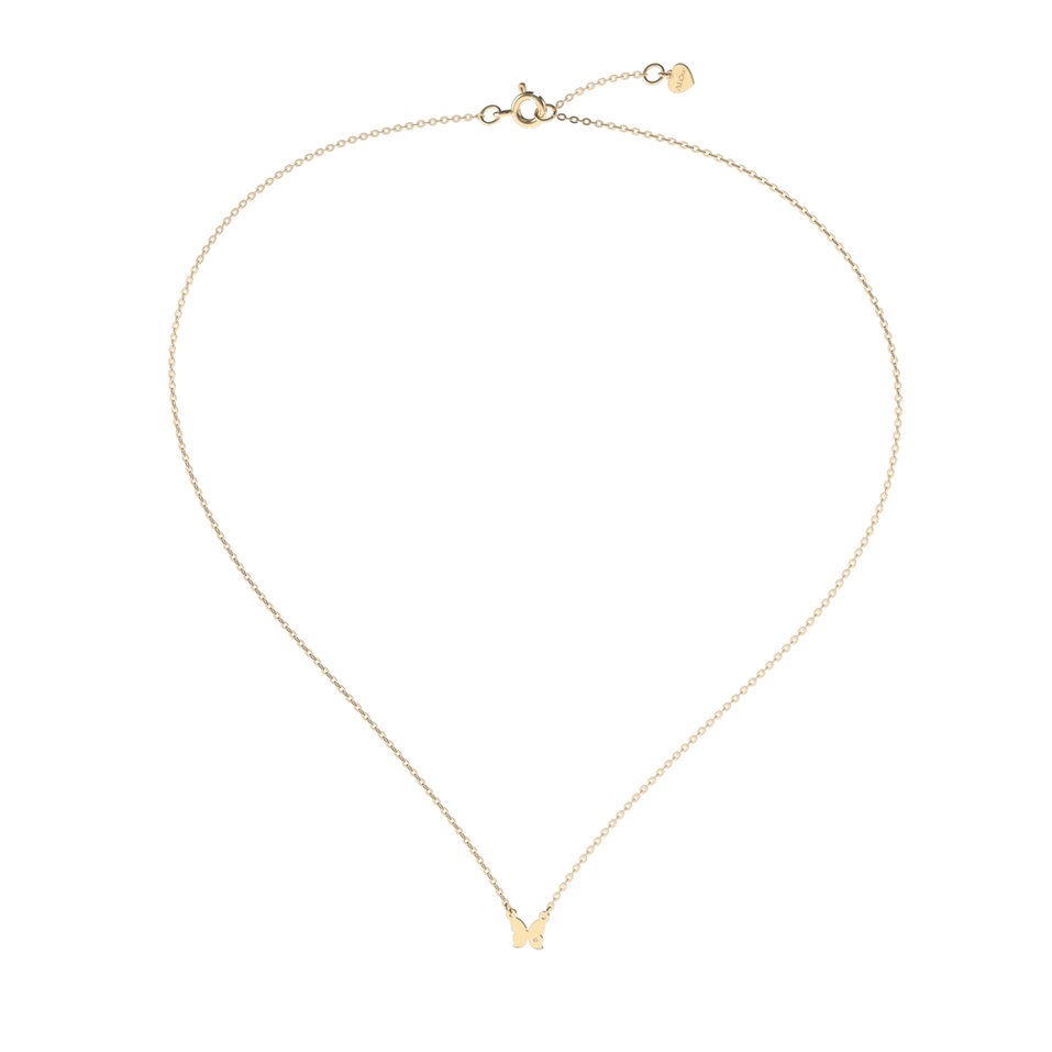 Diamond necklace Extra Butterfly