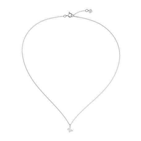 Diamond necklace Lovely Butterfly