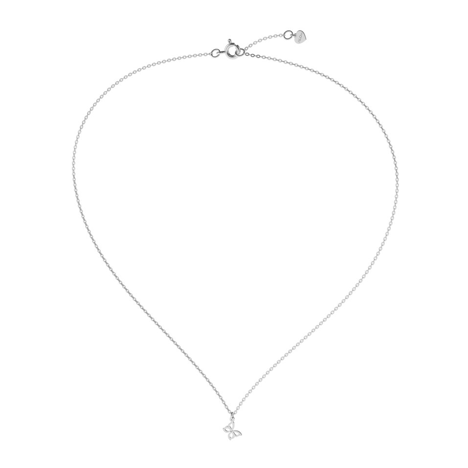 Diamond necklace Extraordinary Butterfly