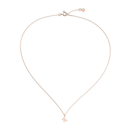 Diamond necklace Extraordinary Butterfly