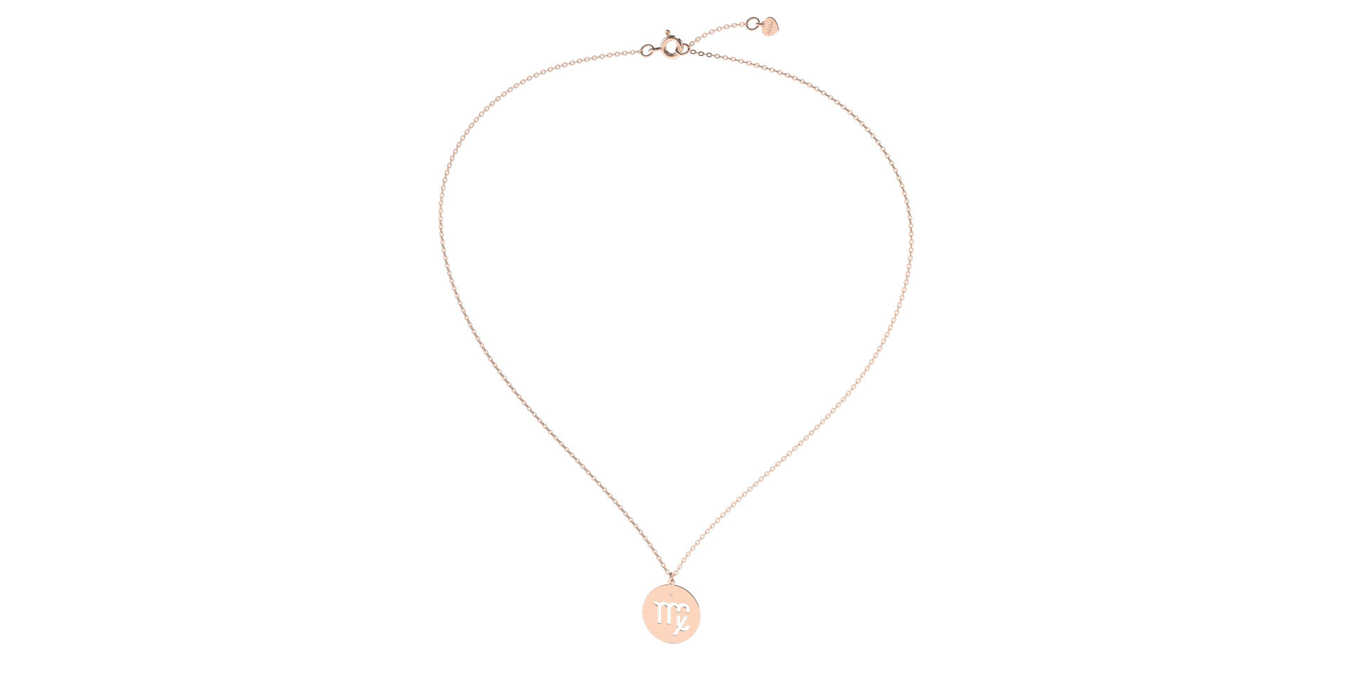Diamond necklace Virgo