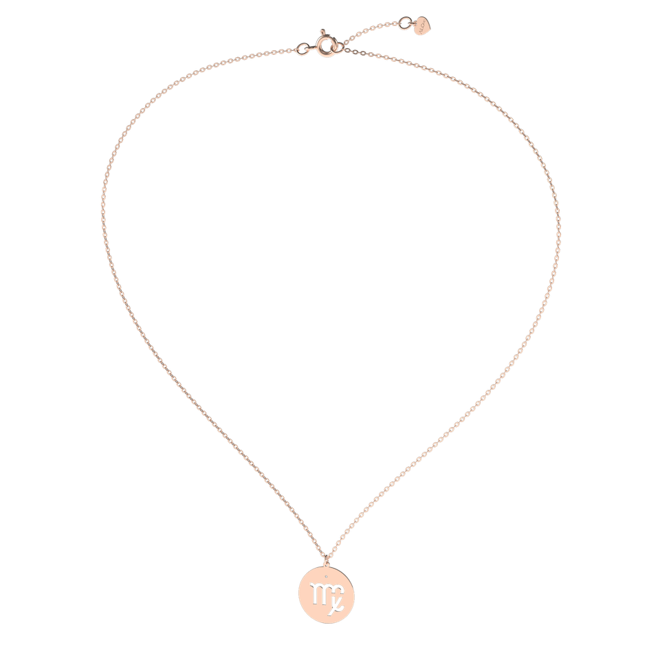 Diamond necklace Virgo