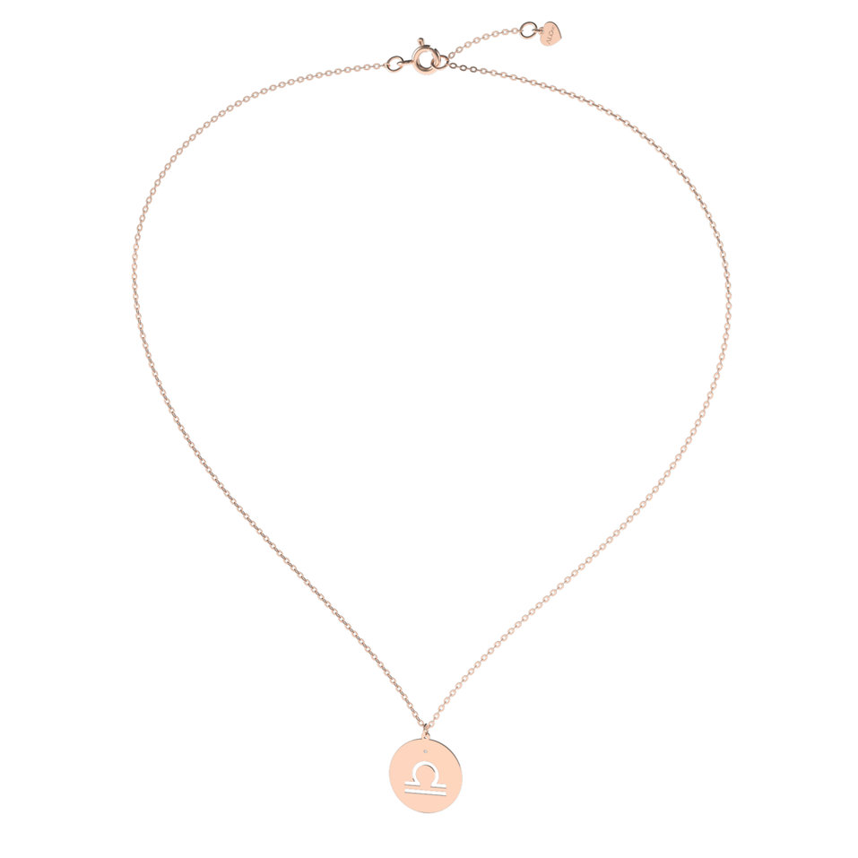 Diamond necklace Libra