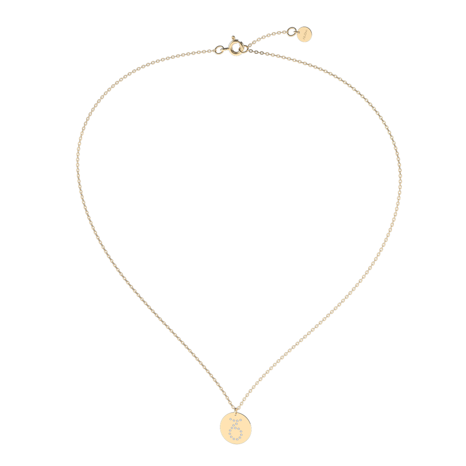 Diamond necklace Capricorn